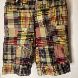 Polo by Ralph Lauren Red and Yellow Cargo Shorts